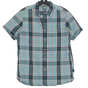The North Face Mens Shirt Button Up Outdoor Preppy Hipster Casual Plaid Large
